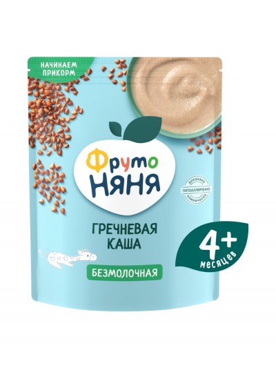 Каша ФрутоНяня Гречневая безмолочная 200гр