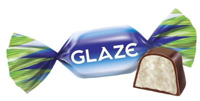 Конфеты Глэйс с вкусом кокосовых сливок 1кг/Яшкино/