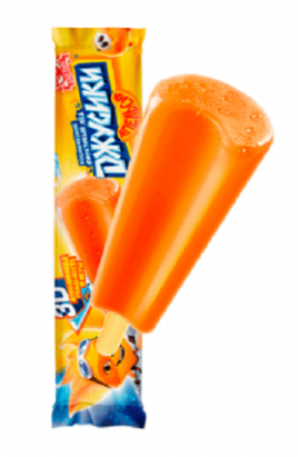 Фруктовый лед Джусики апельсин 70гр