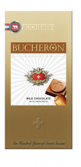 Шоколад молочный Бушерон с фундуком 100гр