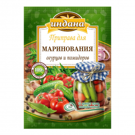 Приправа для маринования огурцов и помидоров 40г Индана