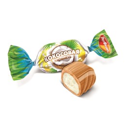 Карамель Кокосовая 1кг Рот-Фронт