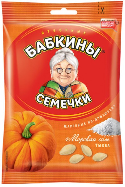 Семечки Бабкины тыква 70г