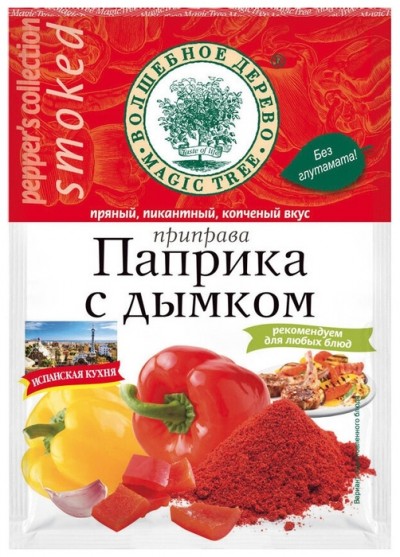 Приправа "Паприка с дымком" 30г Волшебное Дерево