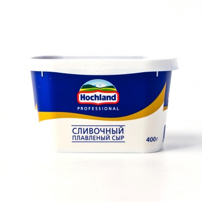 БЗМЖ Сыр плавленый Хохланд Профессионал Сливочный ванночка 400гр