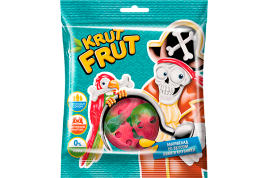 Жевательный мармелад Крут Фрут Черепа и кости со вкусом киви и клубники 70г