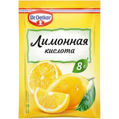 Лимонная кислота Dr Bakers 8г