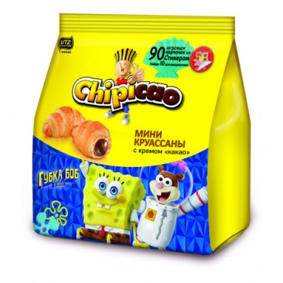 АКЦИЯ!!! Круасаны "Чипикао-Миньон"мини с какао 50г