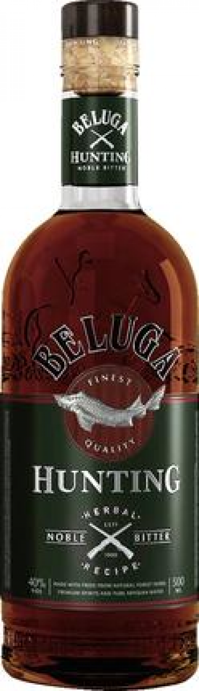 Ликер "Белуга Хантинг Травяная" 40% 0,5л