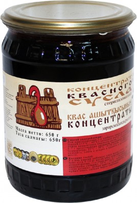 Концентрат Квасного сусла 650г ст/б Атрус