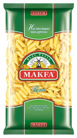 Макфа Макаронные изделия Перья 450г