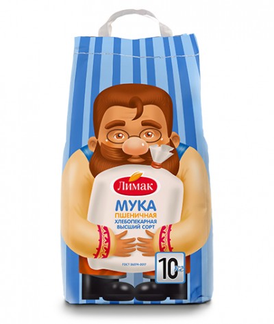 Мука пшеничная Лимак 10кг