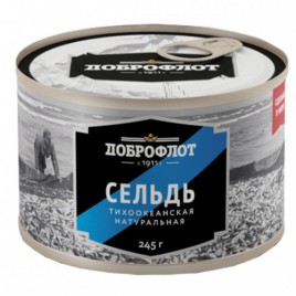 Сельдь Тихоок.нат.245гр/Доброфлот/