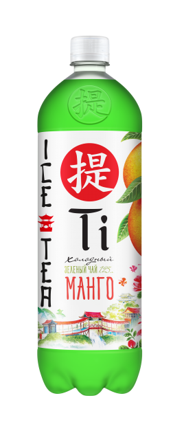 Холодный чай Ти зеленый со вкусом манго 1,25л