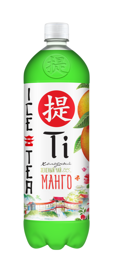 Холодный чай Ти зеленый со вкусом манго 1,25л