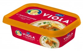 БЗМЖ Сыр Виола 200г с лисичками