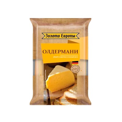 БЗМЖ Сыр Олдермани 50% 180гр Золото Европы