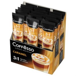 Кофе Coffesso Caramel 3 в 1 в порц. пакетах 15гр