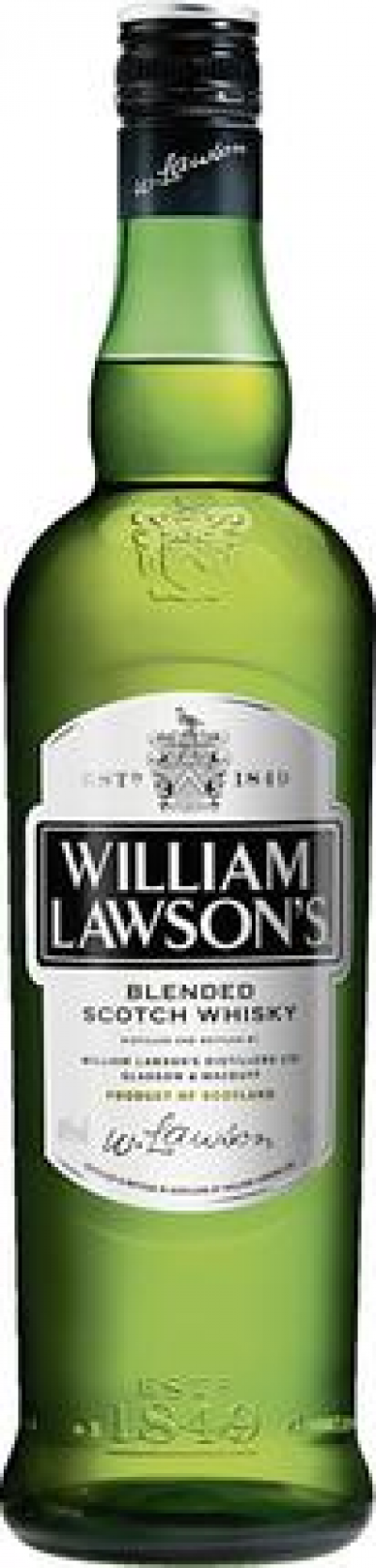 Виски Шотланские купажированные Вильям Лоусонс 40% 0,5л.