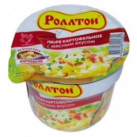 Пюре картофельное Роллтон с мясным вкусом 40г