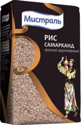 Мистраль Рис "Самарканд" красный 500 г