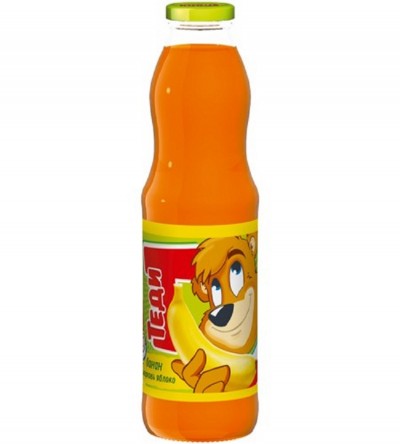 Нектар морковь-банан-яблоко Теди 0,75л с/б