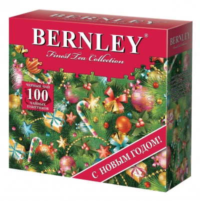 Чай Бернли черный Английский завтрак 100пак. 200гр