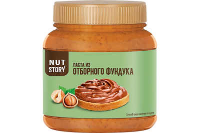 Паста ореховая с добавлен какао 270г Nut Story