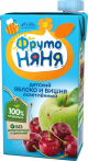 Нектар ФрутоНяня яблоко-вишня  0,5л.