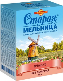 Старая мельница Напиток злак.Летний крепкий с с нат.кофе к/п 100г