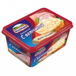 БЗМЖ Сыр плавленый Хохланд Ветчина ванночка  400г