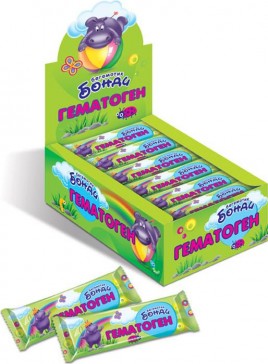 Гематоген 40г Бегемотик