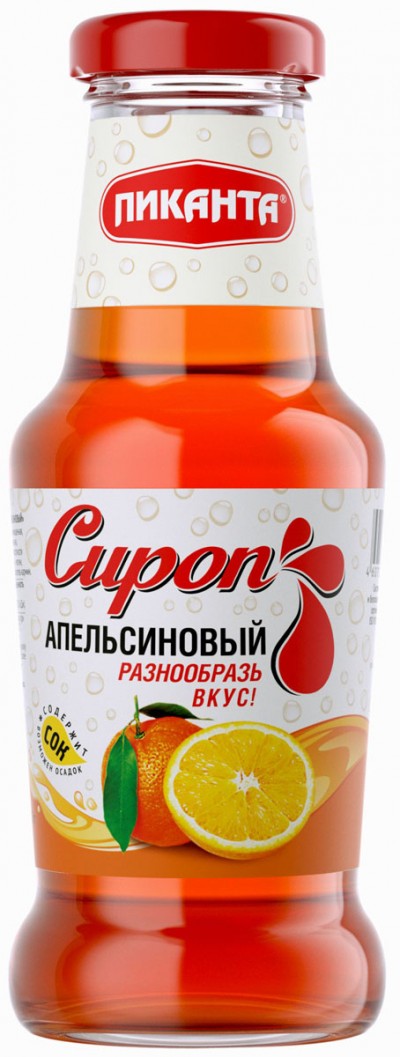 Сироп апельсин  Пиканта 300 г