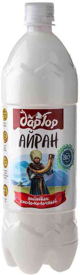 Напиток кисломолочный Айран Дар Гор 0,5% 1л