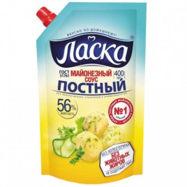Майонез Ласка постный 380гр