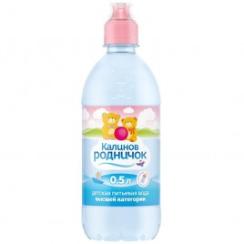 Вода Калинов родничок н/газ. для детей спорт 0,5л.