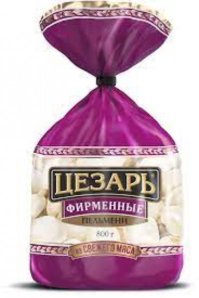 Пельмени Цезарь фирменные 800г