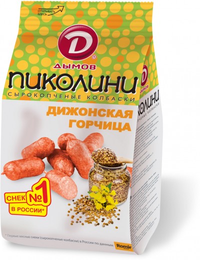 АКЦИЯ!!!!Колбаски Пиколини Дижонская Горчица 70г
