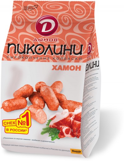 АКЦИЯ!!!! Колбаски Пиколини Хамон 50г