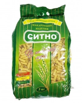 Ситно Макароны Трубочки 5кг